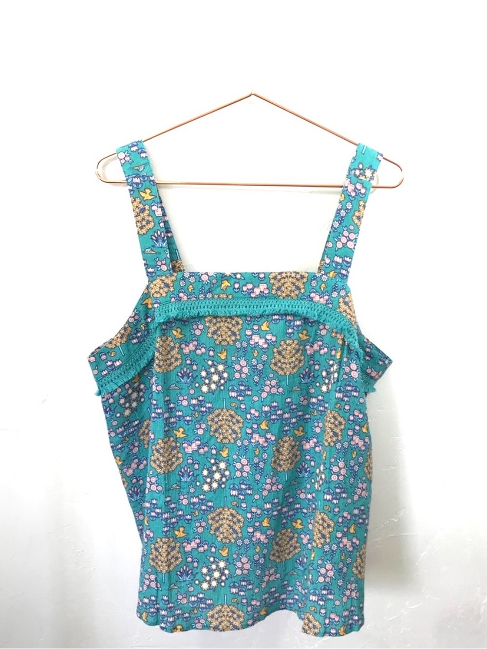 ModCloth Fringed Top-100% Cotton NEW